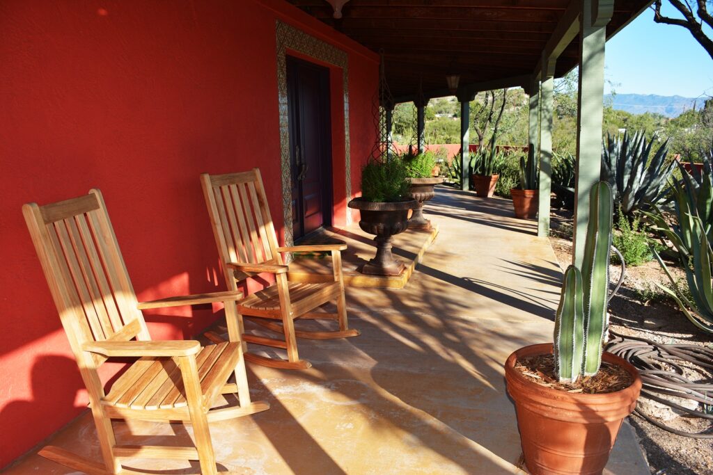 Teak Outdoor Rocking Chairs