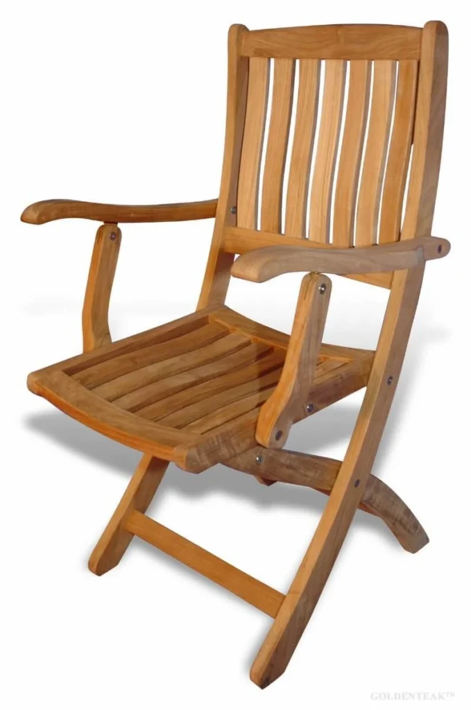 Teak Folding Dining Chair from Goldenteak