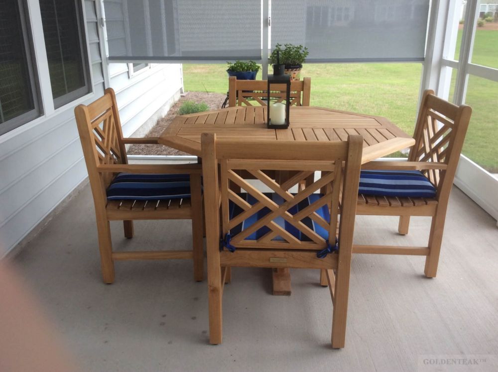 Chippendale outdoor online dining set