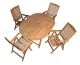 Teak Dining Set Captiva Aspen