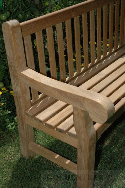 emily wooden garden bench